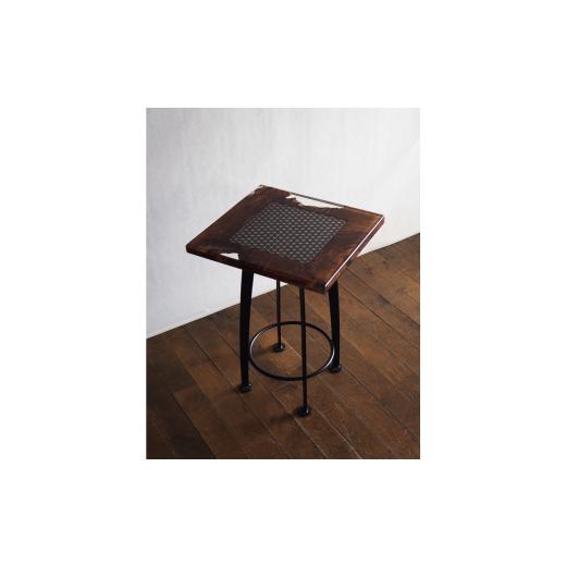 ふるさと納税 雑貨・日用品 長野県 安曇野市 hitotachi レジンアイアンテーブル