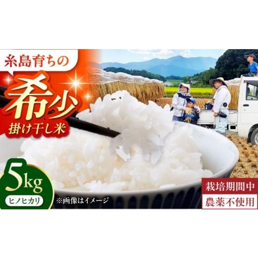 ふるさと納税 米 ヒノヒカリ 福岡県 糸島市 先行予約 ＼R7年産新米/福岡県 糸島市産 白米 ヒノヒカリ (掛け干し米) 5kg 2025年11月以降順次発送 糸島市 …