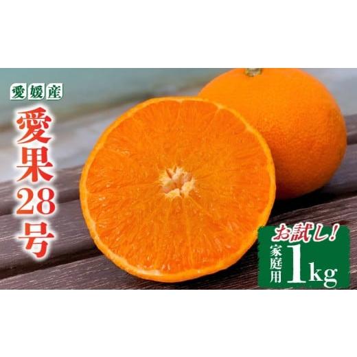 ふるさと納税 果物類 みかん 愛媛県 松山市 愛果28号 家庭用 お試し1kg(4〜5個) 先行予約 2025年11月下旬から発送 | 愛果 あいか 紅まどんな 紅マドンナ と 同…