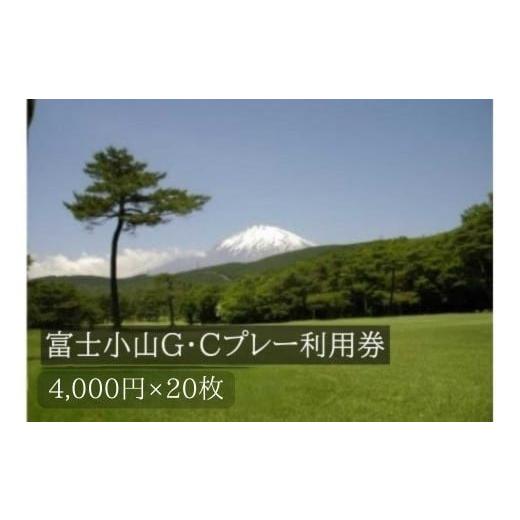 ふるさと納税 ゴルフ場利用券 静岡県 小山町 Y22富士小山G・Cプレー利用券 20枚 小山町内 ゴルフ場 共通利用券