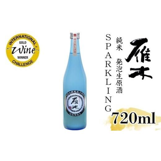 ふるさと納税 日本酒 山口県 岩国市 雁木 純米発泡生原酒 スパークリング 720ml 八百新酒造(株)