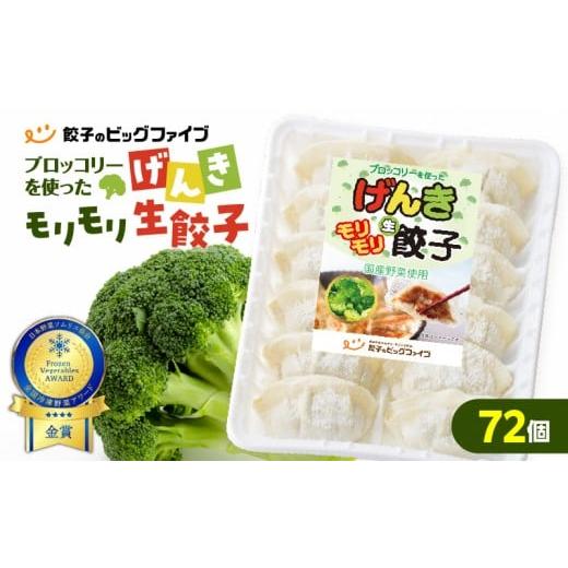ふるさと納税 餃子 鹿児島県 鹿児島市 げんきモリモリ生餃子 72個 K027-010_01