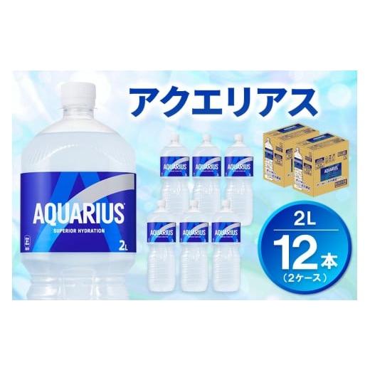 ふるさと納税 水・ミネラルウォーター 1L〜2L 佐賀県 基山町 アクエリアス PET 2L (2ケース) 計12本 コカコーラ アクエリ スポーツ飲料 夏バテ予防 水分補給 2…