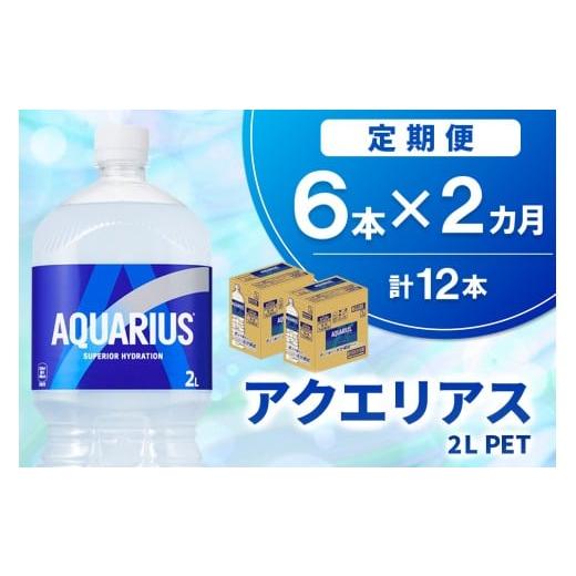 ふるさと納税 水・ミネラルウォーター 1L〜2L 佐賀県 基山町 2か月定期便 アクエリアス PET 2L (6本×2回) アクエリ スポーツ飲料 夏バテ予防 水分補給 2L 2…