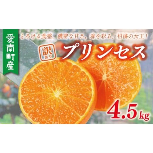 ふるさと納税 果物類 みかん 愛媛県 愛南町 訳あり プリンセス 家庭用 4.5kg サイズミックス 紅まどんな と 甘平 の交配種 究極 サラブレッド 柑橘「 紅プリン…