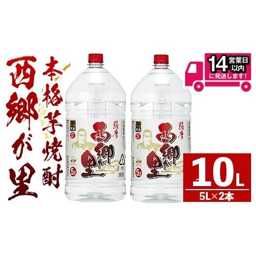 ふるさと納税 焼酎 いも 鹿児島県 曽於市 GO GO 西郷が里 (計10L・5L×2本) 芋焼酎 お酒 本格焼酎 岩川醸造
