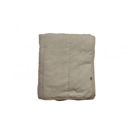 ふるさと納税 タオル・寝具 タオルケット 愛知県 名古屋市 綿入りガーゼキルトケット シングル(カフェオレ・ベージュ) | Fabric Plus ファブリックプラス …