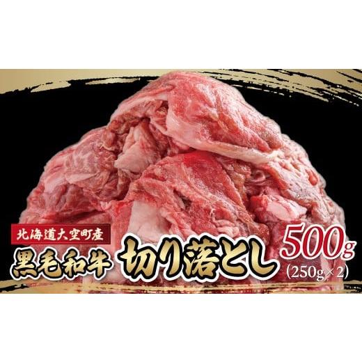 ふるさと納税 牛肉 北海道 大空町 黒毛和牛(芝桜和牛)切り落とし 500g(250g×2) ふるさと納税 人気 おすすめ ランキング 肉 牛肉 牛 和牛 黒毛和牛 国産 切…