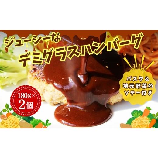 ふるさと納税 惣菜・レトルト 冷凍 大阪府 河内長野市 ジューシーなデミグラスハンバーグ 2個セット 野菜ソテー付き デミグラスソース 一食完結型 総菜 おいし…