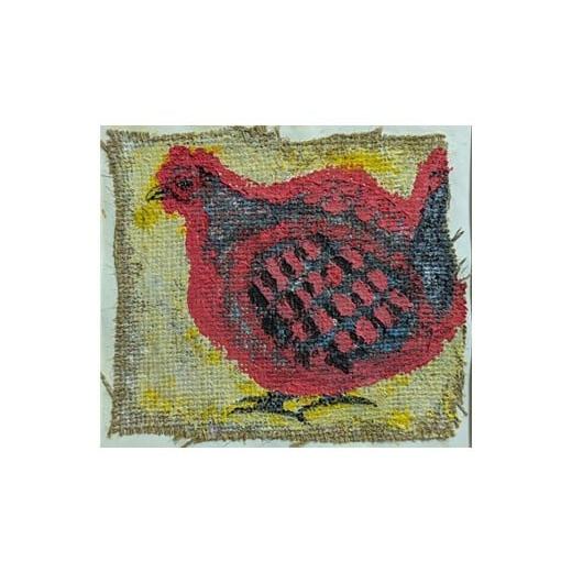 ふるさと納税 雑貨・日用品 絵画 茨城県 つくばみらい市 限定 1点 コッコちゃん