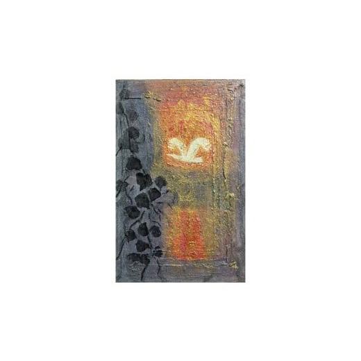 ふるさと納税 雑貨・日用品 絵画 茨城県 つくばみらい市 限定 1点 ロワール川の朝焼け