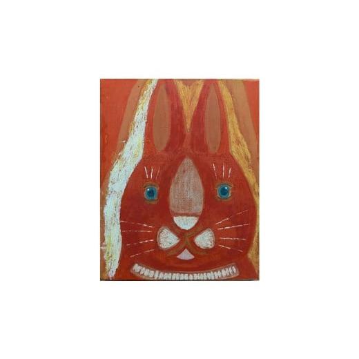 ふるさと納税 雑貨・日用品 絵画 茨城県 つくばみらい市 限定 1点 うさぎ・フクちゃん