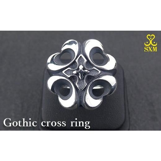 ふるさと納税 アクセサリー リング 茨城県 常総市 Gothic cross ring