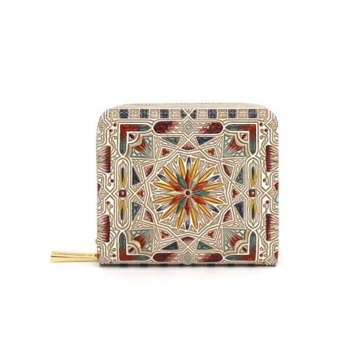 ふるさと納税 財布 東京都 墨田区 文庫屋大関 二つ折りファスナーミニ財布 カロー ブロンズ 皮革工芸品 財布 二つ折り 小物 お札 カード 小銭 コンパクト 牛…