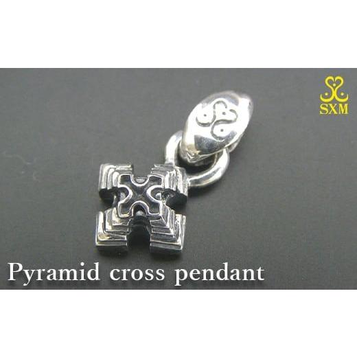 ふるさと納税 アクセサリー ペンダント 茨城県 常総市 Pyramid cross pendant