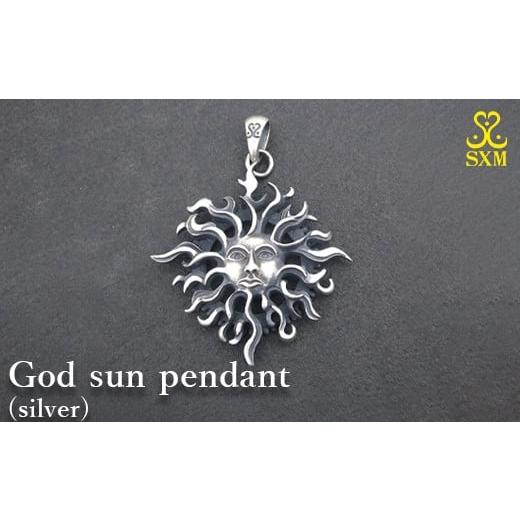 ふるさと納税 アクセサリー ペンダント 茨城県 常総市 God sun pendant (silver)