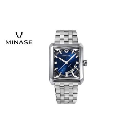 ふるさと納税 時計 秋田県 湯沢市 MINASE時計 SEVEN WINDOWS ブレスレットタイプ(VM15-M01YBL-SSB) MINASE 日本製 時計 腕時計 メンズ 高額 人気 ランキング…