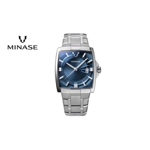 ふるさと納税 時計 秋田県 湯沢市 MINASE時計 HORIZON ブレスレットタイプ(VM12-M01NBL-SSB) MINASE 日本製 時計 腕時計 メンズ 高額 人気 ランキング 協和…