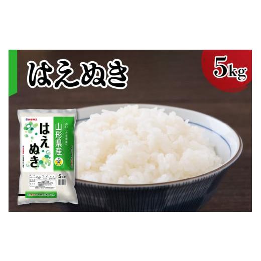 ふるさと納税 米 はえぬき 山形県 米沢市 令和7年産 新米 山形県産 はえぬき 5kg 精米
