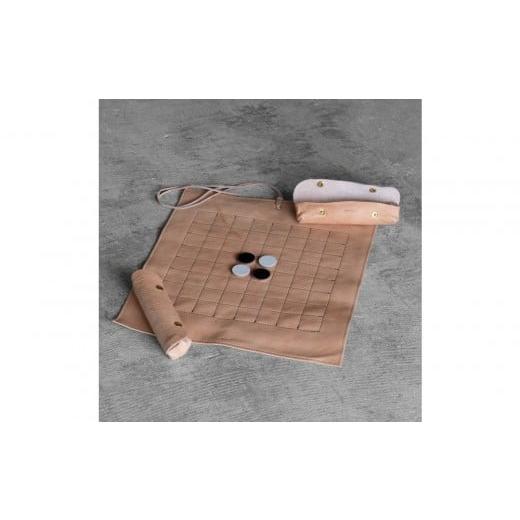 ふるさと納税 雑貨・日用品 玩具 栃木県 栃木市 栃木レザー使用|本革オセロセット|minca