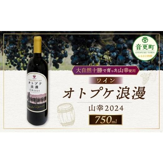 ふるさと納税 ワイン 赤ワイン 北海道 音更町 ワイン オトプケ浪漫山幸2024 750ml×1本