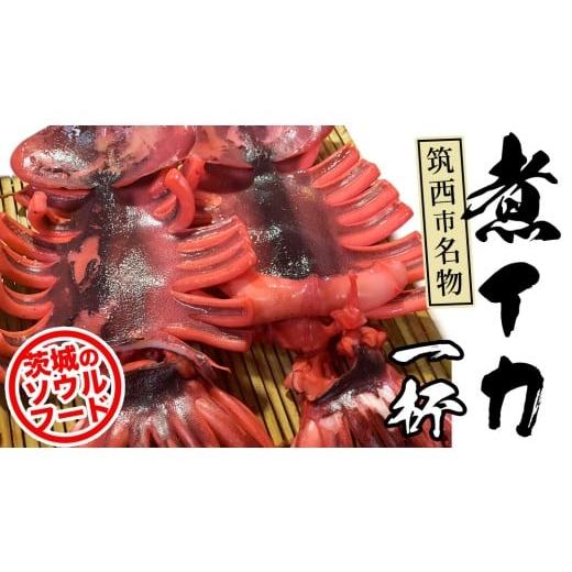 ふるさと納税 イカ 茨城県 筑西市 筑西市名物 煮イカ(一杯) いか 筑西 茨城 ソウルフード ご当地グルメ 名物 海鮮 魚介 冷凍 [BW088ci]