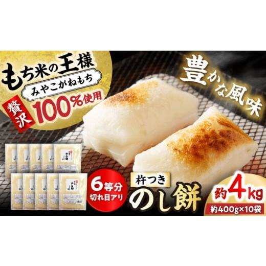 ふるさと納税 米・パン 餅 愛知県 瀬戸市 切れ目アリ 杵つき のし餅 約4kg 米祐商店 / もち 餅 もち米 / 瀬戸市