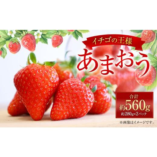 ふるさと納税 いちご 福岡県 太宰府市 福岡県産 あまおう 約280g×2パック 合計560g 果物 くだもの フルーツ 苺 いちご イチゴ ストロベリー デザート 福岡県 …