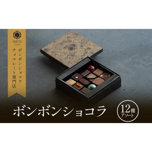 ふるさと納税 菓子 福岡県 小郡市 ボンボンショコラ12種アソート/NICOchocolaterie チョコレート チョコレート専門店 ボンボンショコラ スイーツ お菓子 贈答…