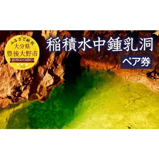 ふるさと納税 体験チケット 大分県 豊後大野市 058-927x1 稲積水中鍾乳洞 ペア入場券