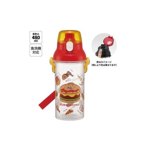 ふるさと納税 食器・グラス タンブラー 奈良県 奈良市 食洗機対応プラクリアボトル 480ml バーガーフレンズ スケーター skater PSB5TR_4973307673122 プラスチ…
