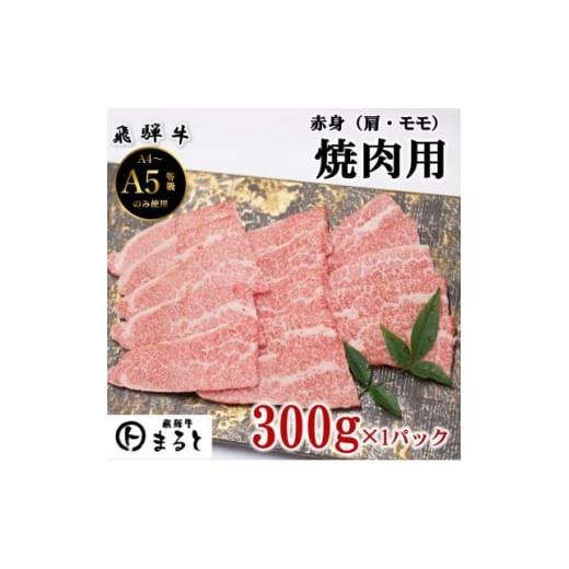 ふるさと納税 牛肉 焼肉・バーベキュー 岐阜県 養老町 飛騨牛 赤身 焼肉用 計300g入り 1667302