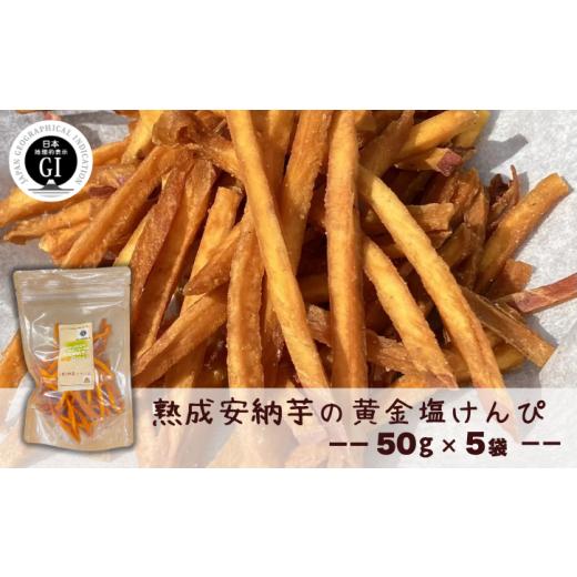 ふるさと納税 加工品等 鹿児島県 西之表市 種子島 中園ファーム 熟成 安納芋 の 黄金 塩けんぴ 50g×5袋 NFN633 250pt 安納いも 芋けんぴ 熟成 スイーツ 安納…