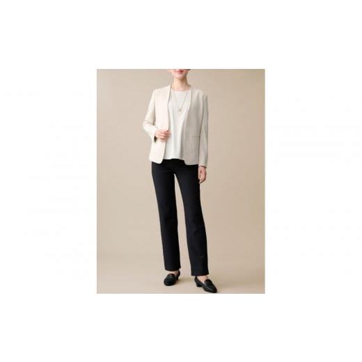 ふるさと納税 服 女 兵庫県 神戸市 B-THREE/ビースリー 秋冬を快適にするはき心地 大人のストレートパンツ(770453)