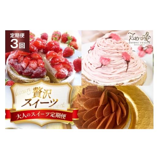 ふるさと納税 ケーキ・カステラ タルト 長崎県 平戸市 スイーツ ケーキ タルト 3種 食べ比べ 各回1ホール 3回 定期便 総計3ホール 心優-Cotoyu Sweets- 長崎県…