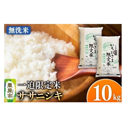 ふるさと納税 米 ササニシキ 宮城県 栗原市 無洗米 令和7年産 一迫限定米 ササニシキ 10kg(5kg×2袋)
