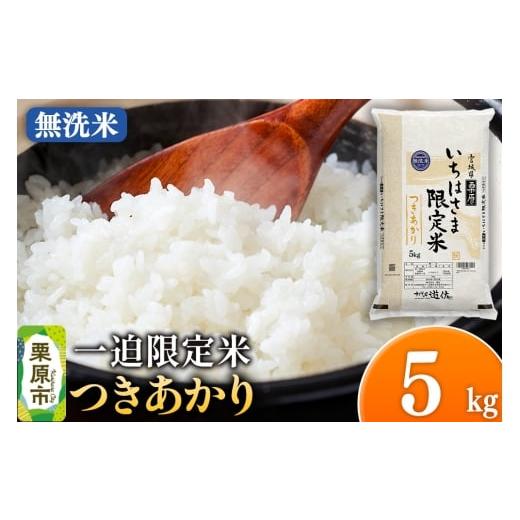 ふるさと納税 米 宮城県 栗原市 無洗米 令和7年産 一迫限定米 つきあかり 5kg