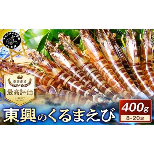 ふるさと納税 エビ 車エビ 長崎県 松浦市 ＼お歳暮熨斗対応/ 先行予約 宅配BOX不可 東興のくるまえび400g入( くるまえび 東興のくるまえび 車海老 海老 エビ …