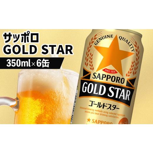 ふるさと納税 ビール 北海道 恵庭市 サッポロ GOLD STAR ゴールドスター350ml×6缶 | サッポロ 発泡酒 ゴールドスター 麦酒 ホップ サッポロビール 北海道ビー…