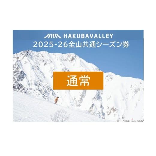 ふるさと納税 スキーチケット 長野県 白馬村 2025-2026 Hakuba Valley 全山共通シーズン券 小人1枚/長野県白馬村 白馬バレー シーズンパス 子ども券 子供…