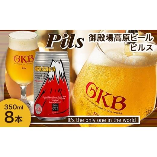 ふるさと納税 ビール 地ビール 静岡県 裾野市 御殿場高原ビール ピルス 350ml 8本 詰め合わせ セット ビール 地ビール 缶ビール 缶 お酒 酒 アルコール 静岡 …