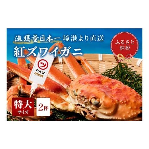 ふるさと納税 カニ ずわいガニ 鳥取県 八頭町 蟹セレブ 紅ズワイガニ 特大2杯(600〜700g×2)