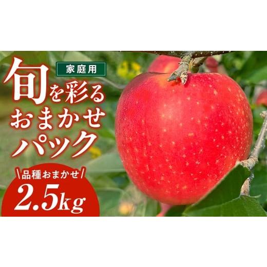 ふるさと納税 りんご 岩手県 北上市 ＼予約受付 11月中旬より発送開始予定/ 旬を彩るおまかせパック りんご 家庭用 2.5kg 林檎 リンゴ 国産 東北 岩手 産地直…