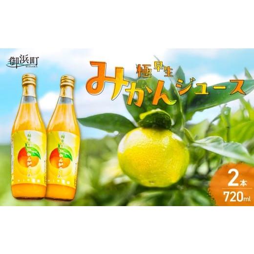 ふるさと納税 果汁飲料 みかん 三重県 御浜町 ゆうや農園の極早生みかんジュース 720ml×2本 数量限定 みかん 果物 柑橘 ジュース 飲料 ストレート ドリンク …