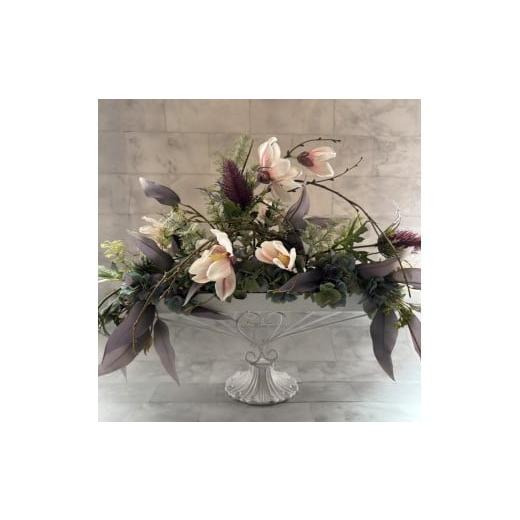 ふるさと納税 雑貨・日用品 花 滋賀県 大津市 華やか上品マグノリア FM001 / 花 装花 造花 アーティフィシャルフラワー 生活