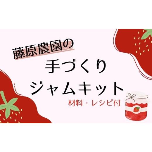 ふるさと納税 ジャム いちご 奈良県 明日香村 藤原農園の手づくりジャムキット