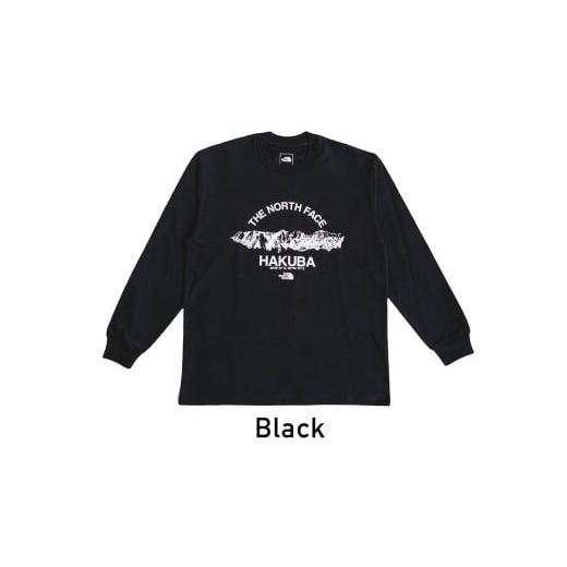 ふるさと納税 服 男 長野県 白馬村 THE NORTH FACE「白馬三山 Tシャツ」(2025) ユニセックスXXL ブラック P0550663_XXL_BL ユニセックスXXL ブラック