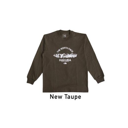 ふるさと納税 服 男 長野県 白馬村 THE NORTH FACE「白馬三山 Tシャツ」(2025) ユニセックスM ニュートープ P0550663_M_NT ユニセックスM ニュートープ