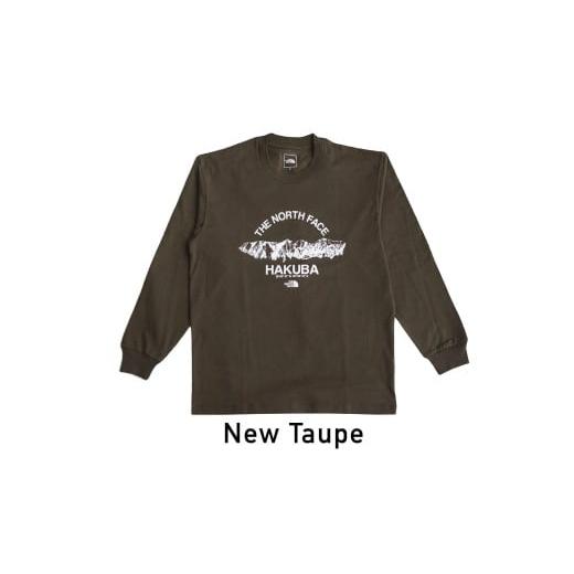 ふるさと納税 服 男 長野県 白馬村 THE NORTH FACE「白馬三山 Tシャツ」(2025) ユニセックスXL ニュートープ P0550663_XL_NT ユニセックスXL ニュートープ