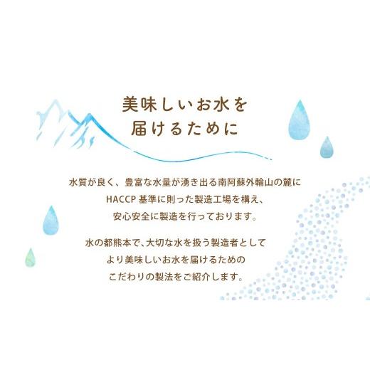 ふるさと納税 水・ミネラルウォーター 熊本県 - 熊本 の おいしい お水 阿蘇山 天然水 330ml × 48本 （ 2ケース ） 水 特級水 飲料 飲み物 ドリンク ミネラル…の画像